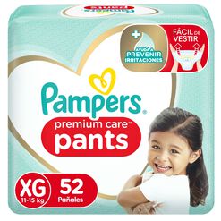 Pañales Pampers Pants Talla XG 52 un