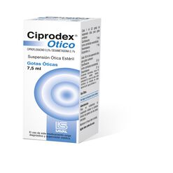 Ciprodex x 7,5 mL Suspensión Otica - Saval s.a.