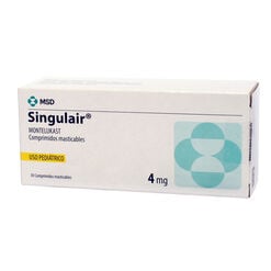 Singulair 4 mg x 30 Comprimidos Masticables - Organon chile s.p.a.