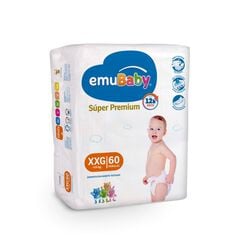 Product image of Pañal Emubaby Súper Premium XXG 60un