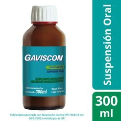 Gaviscon Suspensión Oral Botella Original 300 ml - Reckitt benckiser