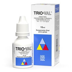 Product image of Trioval X 15 Ml Suspensión Oral Para Gotas - Saval s.a.