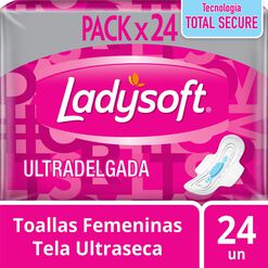 Product image of TOALLA HIG. LADYSOFT ULTRADELGADA 24UN