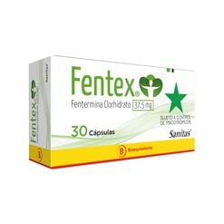 Fentex 37,5 mg x 30 Capsulas - Instituto sanitas s.a