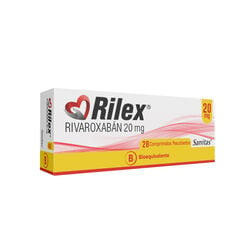 Rilex (Rivaroxaban 20 Mg) 28 Comp.Rec. - Instituto sanitas s.a