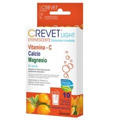 Crevet Light Efervescente Calcio Magnesio X 10 Sobres