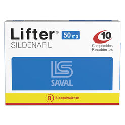 Product image of LIFTER Sildenafil 50 mg 10 comprimidos - Saval s.a.