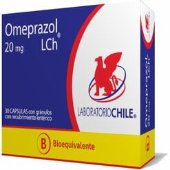 Product image of Omeprazol 20 mg x 30 Cápsulas con Gránulos con Recubrimiento Entérico CHILE