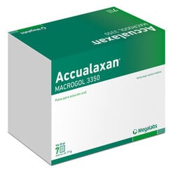 Product image of Accualaxan Polvo para Solucion Oral 17 g x 7 Sobres - Megalabs chile s.a