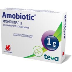 Amobiotic 1 g x 20 Comprimidos Dispersables - Chile