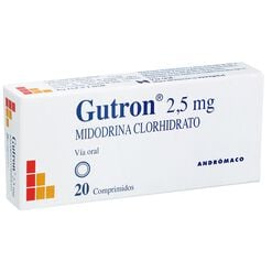 Gutron 2.5 mg x 20 Comprimidos - Silesia s.a.