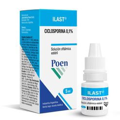 Ilast x 5 ml Solución Oftálmica - Megalabs chile s.a