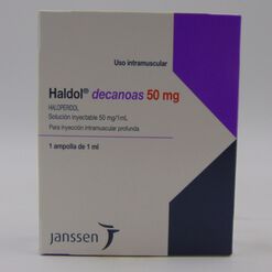 Product image of Haldol Decanoato 50 mg/ml x 1 Ampolla Intramuscular - Johnson&johnson