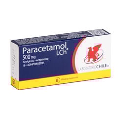 Product image of Paracetamol 500 mg x 16 Comprimidos - Chile