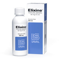 ELIXINE Teofilina anhidra 80 mg 250 ml - Saval s.a.