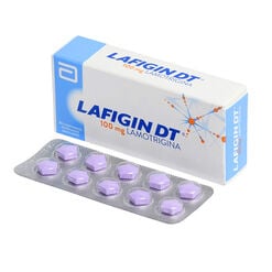 Product image of Lafigin DT 100 mg x 30 Comprimidos Dispersables