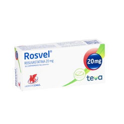 Rosvel 20 mg x 30 Comprimidos Recubiertos - Chile