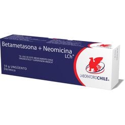 Product image of Betametasona + Neomicina Ungüento Dérmico Pomo 10 g CHILE