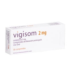 Vigisom 2 mg x 30 Comprimidos de Liberación Prolongada - Laboratorio biopas