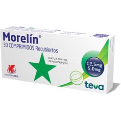 Product image of Morelin x 30 Comprimidos Recubiertos - Chile