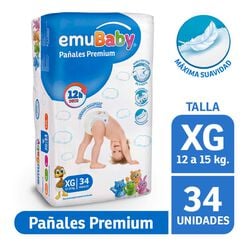 Pañal Emubaby XG 34un