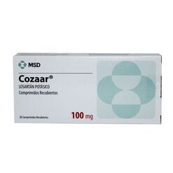 Cozaar 100 mg x 30 Comprimidos Recubiertos - Merck sharp & dohme