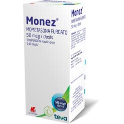 Monez 50 mcg x 140 Dosis Suspension Nasal - Chile