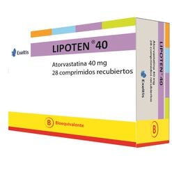 Lipoten 40 mg x 28 Comprimidos - Exeltis