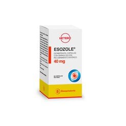 Esozole 40 mg x 30 Capsulas con Granulos con Recubrimiento Enterico - Seven pharma chile spa