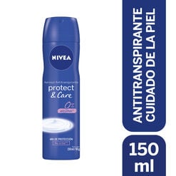 Product image of DESODORANTE SPRAY NIVEA PROTECT & CARE 150ML