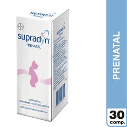 Supradyn Prenatal x 30 Comprimidos Recubiertos - Bayer de chile s.a.