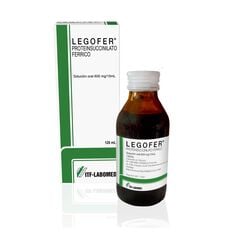 Legofer 800 mg/15 ml x 120 ml Solución Oral - Itf - labomed