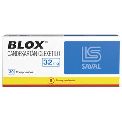 BLOX Candesartán cilexetilo 32 mg 30 comprimidos - Saval s.a.