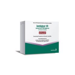 Kombiglyze XR 5 mg/1000 mg x 28 Comprimidos Recubiertos de Liberación Extendida - Astrazeneca