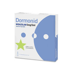 Product image of Dormonid 5 mg Caja 10 Ampollas 5ml - Deutsche pharma