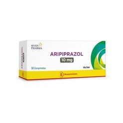 Product image of Aripiprazol 10 mg Caja 30 Comp. SEVEN PHARMA CHILE SPA