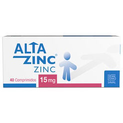 ALTAZINC Zinc 15 mg 40 comprimidos - Saval s.a.