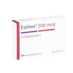 Eutirox 200 mcg x 50 Comprimidos - Merck