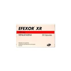 Product image of Efexor XR 150 mg x 30 Cápsulas con Microgránulos Recubiertos de Liberación Prolongada - Aspen chile farma