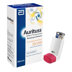 Aurituss 25 mcg/250 mcg Aerosol para Inhalación 120 Dosis - Lafi