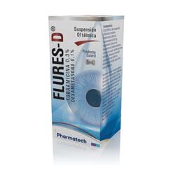 Product image of Suspensión Oftálmica Flures-D X 5 Ml - Pharmatech chile