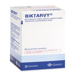 Biktarvy Caja 30 Comp. Recubiertos - Gador farma