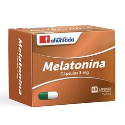 Product image of Melatonina 3 mg x 60 Capsulas - Sociedad farmaceutica tervis pharma ltda.