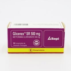 Glicenex SR 500 mg x 30 Comprimidos de Liberación Prolongada - Bago