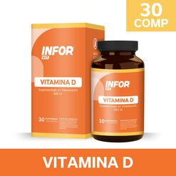 Infor D3 800 UI x 30 Comprimidos - Infor vit