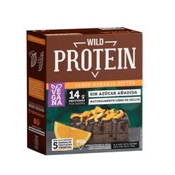 Product image of Wild Protein Vegan Chocolate Naranja 5un X 45g