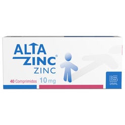 ALTAZINC Zinc 10 mg 40 comprimidos - Saval s.a.