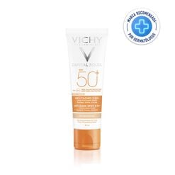 Protector Solar Rostro Capital Soleil Antimanchas 3 En 1 Fps 50+ 50 Ml - Vichy