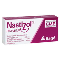 Nastizol Compositum x 10 Comprimidos Recubiertos - Bago