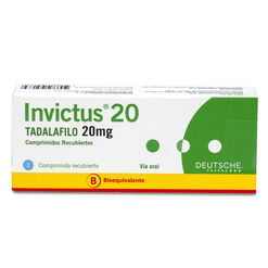 Invictus 20 mg x 1 Comprimido Recubierto - Deutsche pharma